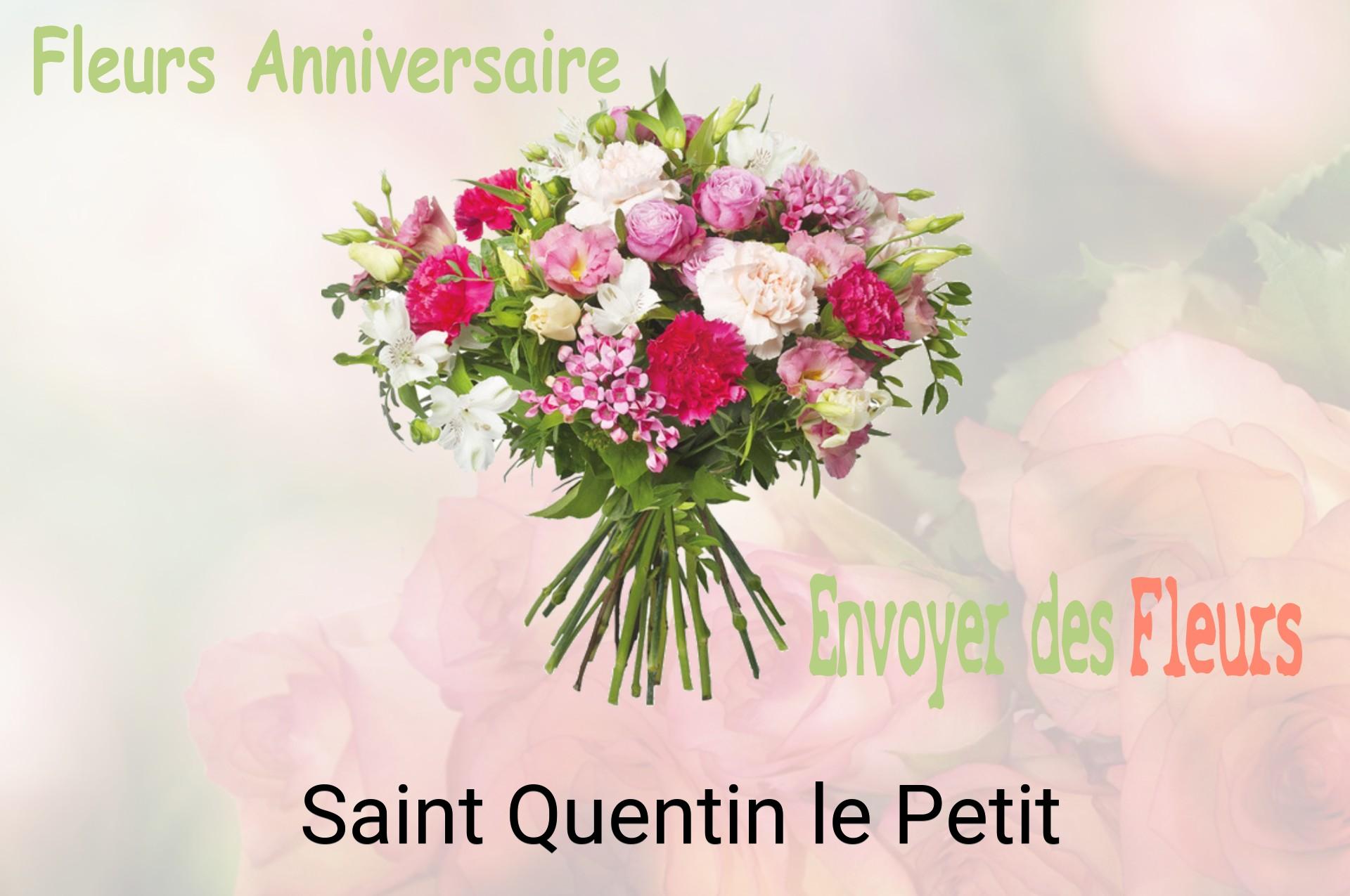 Bouquet de fleurs d’anniversaire livré à Saint-Quentin-le-Petit