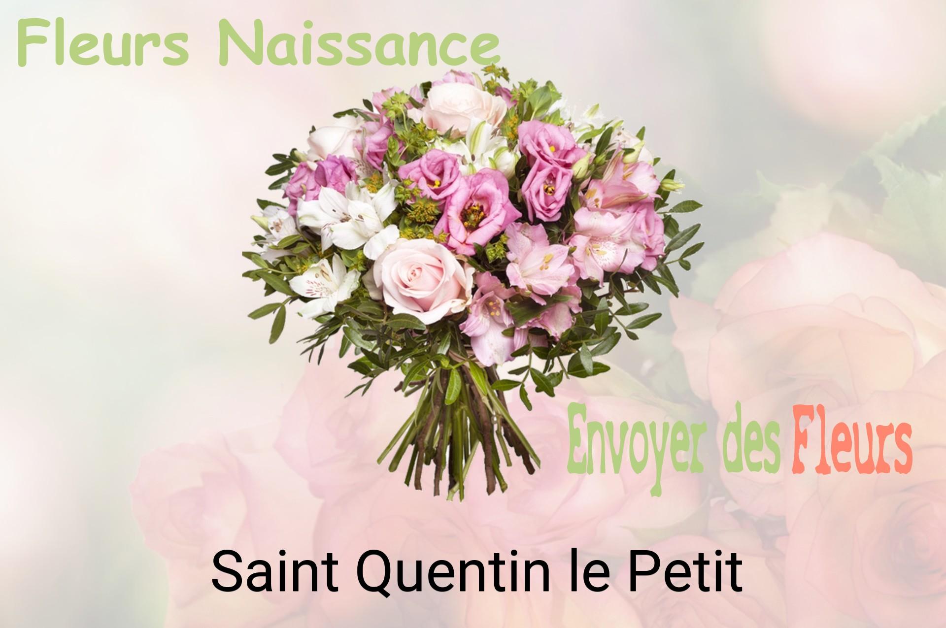 Bouquet de fleurs de naissance livré à Saint-Quentin-le-Petit