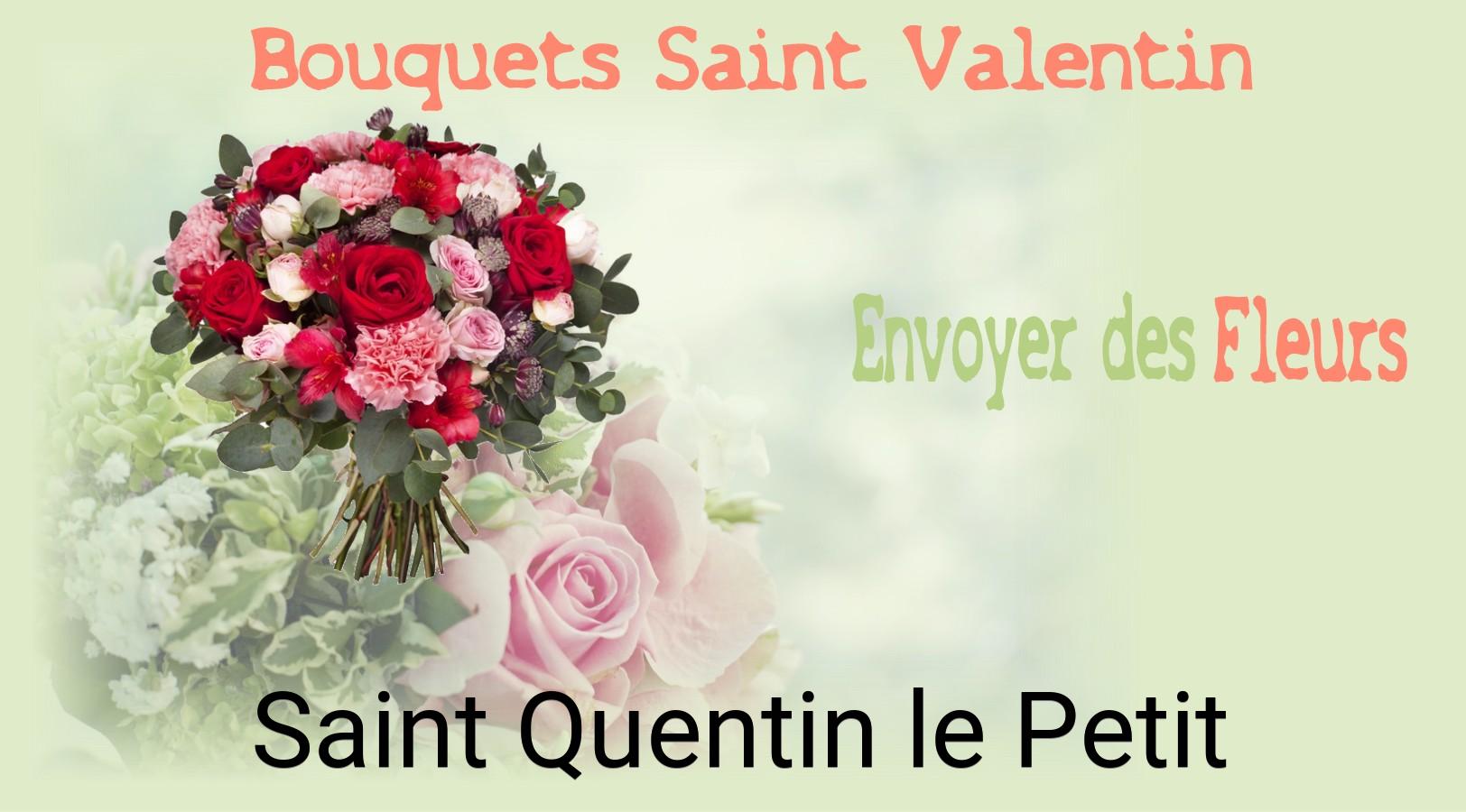 Roses de Saint-Valentin livrées à Saint-Quentin-le-Petit
